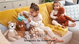  Presentation with kids playing - 