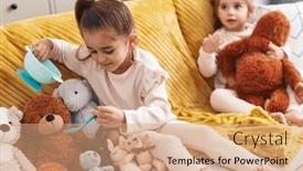  Presentation with kids playing - 