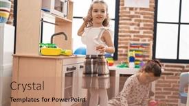  Presentation with kids playing - 