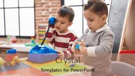  Presentation with kids playing - 