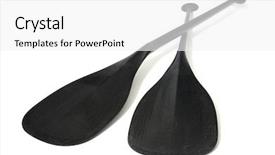  Presentation with carbon fiber - Cool new presentation with two lightweight carbon fiber paddles backdrop and a white colored foreground