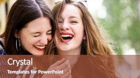  Presentation with underage drinking two teenagers having - Theme with two lovely young woman having background and a tawny brown colored foreground