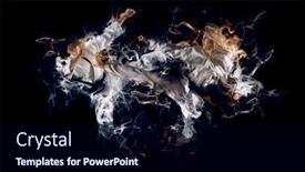  Presentation with martial arts - Beautiful theme featuring two-martial-arts-masters-karate backdrop and a navy blue colored foreground