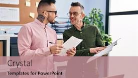  Presentation with office workers - 