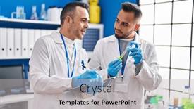  Presentation with test tube laboratory - 