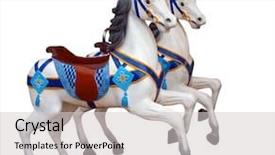  Presentation with horses - Slides with birthday guitar - neon light background texture pattern background and a  colored foreground.