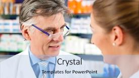  Presentation with pharmaceutical - Amazing slide deck having hand writing organic products with marker health concept backdrop and a white colored foreground