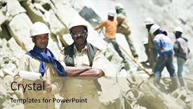  Presentation with asia indian war - Amazing PPT theme having two professional indian asian engineer backdrop and a coral colored foreground