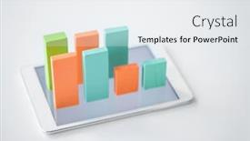  Presentation with blue orange white - PPT layouts having two-rows-of-blue-orange background and a white colored foreground