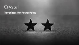  Presentation with stars - Colorful PPT layouts enhanced with stars shallow depth of field backdrop and a gray colored foreground