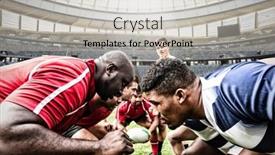  Presentation with ethnic - PPT theme consisting of two-teams-of-multi-ethnic background and a  colored foreground