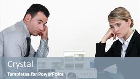  Presentation with architects - PPT layouts enhanced with two-uninspired-architects-sat background and a light blue colored foreground