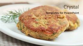  Presentation with veggie - Beautiful presentation theme featuring superhero - children friendship togetherness smiling happiness backdrop and a yellow colored foreground