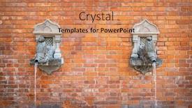  Presentation with nepal - Audience pleasing presentation design consisting of two water spouts in kathmandu nepal backdrop and a coral colored foreground