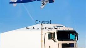  Presentation with two ways - Theme enhanced with two-ways-to-deliver background and a light blue colored foreground