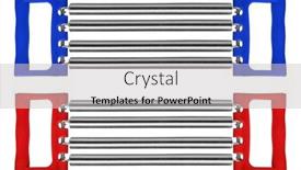  Presentation with wellness practice - PPT theme featuring two-wellness-training-practice-fitness background and a light gray colored foreground