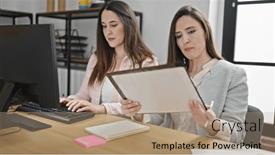  Presentation with business women - 