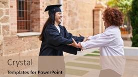  Presentation with graduation - 