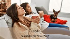  Presentation with dog christmas - 