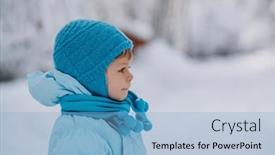  Presentation with winter blue - 