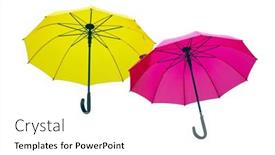  Presentation with yellow color - PPT layouts consisting of two-yellow-and-red-color background and a white colored foreground