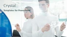  Presentation with work safety - Audience pleasing PPT theme consisting of two-young-contemporary-progressive-software backdrop and a sky blue colored foreground