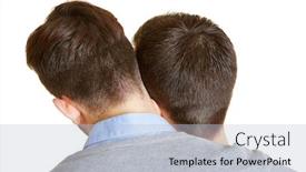  Presentation with gay - Slide deck featuring two-young-gay-men-hugging background and a lemonade colored foreground