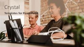  Presentation with joyful - 