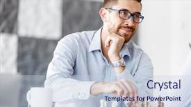  Presentation with chess - Beautiful PPT layouts featuring two young man playing chess backdrop and a lemonade colored foreground