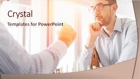  Presentation with two cute sisters playing - Presentation theme consisting of two young man playing chess background and a lemonade colored foreground