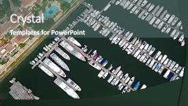  Presentation with typhoon - PPT layouts having tyhoon - typhoon shelter in hong kong background and a gray colored foreground