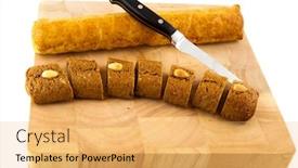  Presentation with dutch sinterklaas - Slide set with typical-dutch-delicacy background and a yellow colored foreground