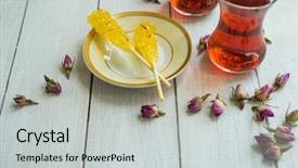  Presentation with ritual - Cool new presentation theme with typical ingredients for iran backdrop and a light gray colored foreground