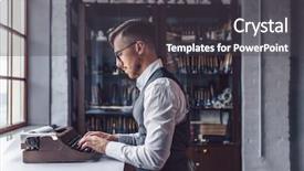  Presentation with flouride treatmnt in the dental office - Presentation with typing author in the office background and a  colored foreground