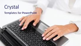  Presentation with business technology internet and network - Presentation featuring brown glass bottle pharmaceutical background and a cream colored foreground