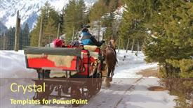  Presentation with people enjoying - Audience pleasing PPT theme consisting of tyrol-austria-march-17-people backdrop and a tawny brown colored foreground