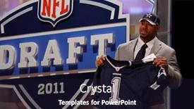  Presentation with cowboys - Colorful slides enhanced with tyron-smith-is-introduced backdrop and a wine colored foreground