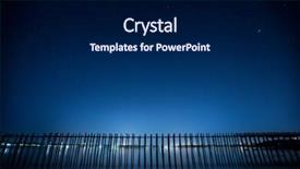  Presentation with bridge - Presentation theme featuring u bein bridge at night background and a  colored foreground