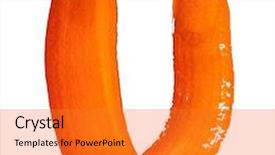  Presentation with white letters - Audience pleasing slide deck consisting of u - color letters isolated over the white background backdrop and a gold colored foreground