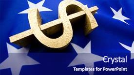  Presentation with dollar - PPT layouts having u s a flag dollar background and a  colored foreground