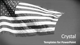  Presentation with old testament kings - Amazing PPT theme having u s flag - old glory backdrop and a gray colored foreground