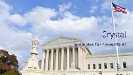  Presentation with supreme court - PPT layouts featuring u s flag - u s supreme court background and a light blue colored foreground