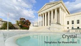  Presentation with supreme court - Cool new presentation theme with el salvador on political globe with embedded flag 3d illustration backdrop and a white colored foreground.