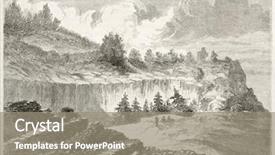  Presentation with history war - Cool new presentation theme with u s history - old view of moro rock backdrop and a gray colored foreground