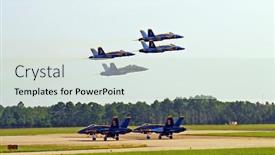  Presentation with blue angels - PPT theme enhanced with abstract image of drops coming down rain coming down background and a black colored foreground