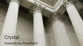  Presentation with supreme court - Presentation having u s supreme court building background and a light gray colored foreground