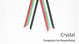  Presentation with accolade - Presentation featuring uae awards and accolade background and a white colored foreground