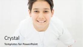  Presentation with arab - PPT theme featuring uae clothing - happy arab boys background and a white colored foreground