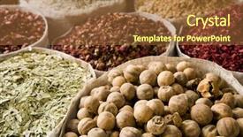  Presentation with uae old man - Cool new presentation theme with uae dubai many different spices backdrop and a tawny brown colored foreground