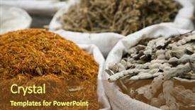  Presentation with uae - PPT theme with uae dubai many different spices are for sale at the spice souq in deira background and a tawny brown colored foreground